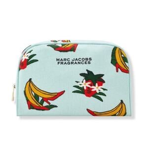 NWT MARC JACOBS Banana & Strawberry Cosmetic Zippered